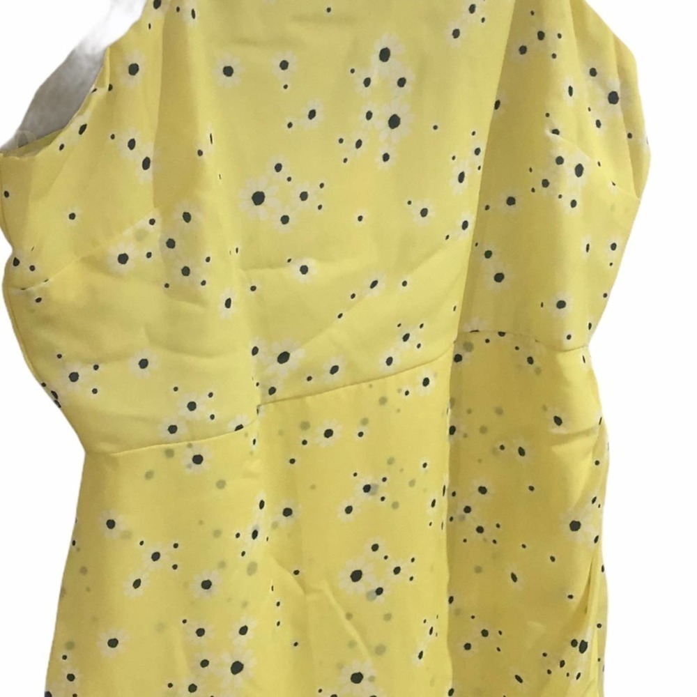 PEACH Love Cali Yellow Floral Daisy Sundress Large - Picture 4 of 9